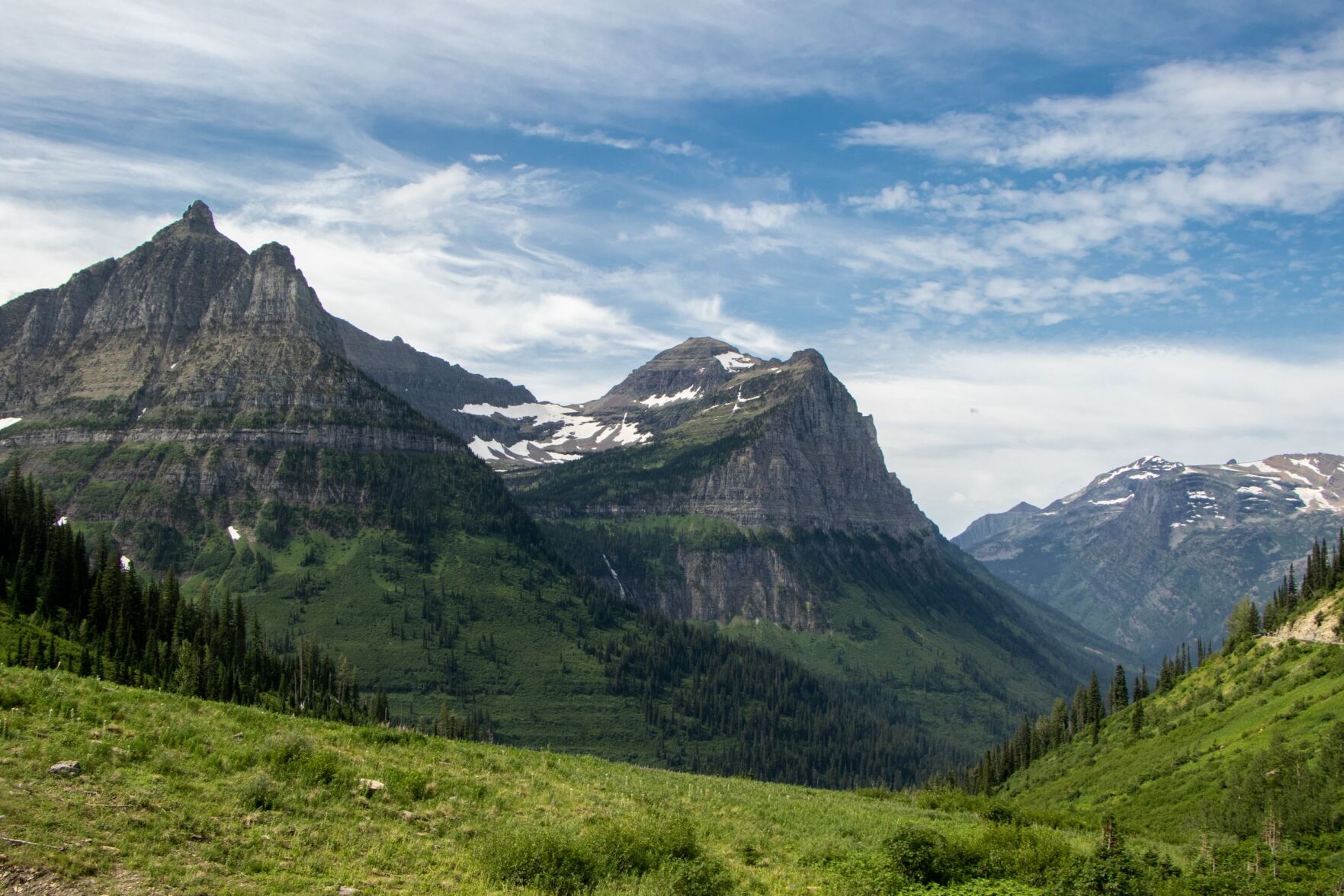 Mid-August drive in Big Sky Country